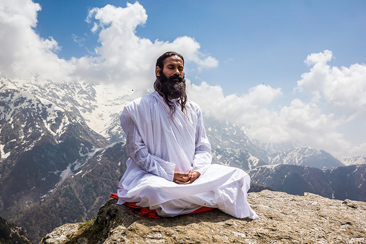 Meditation and spiritual reflection visual